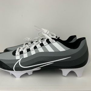 Nike Vapor Black and White Men’s football cleats- Size 12